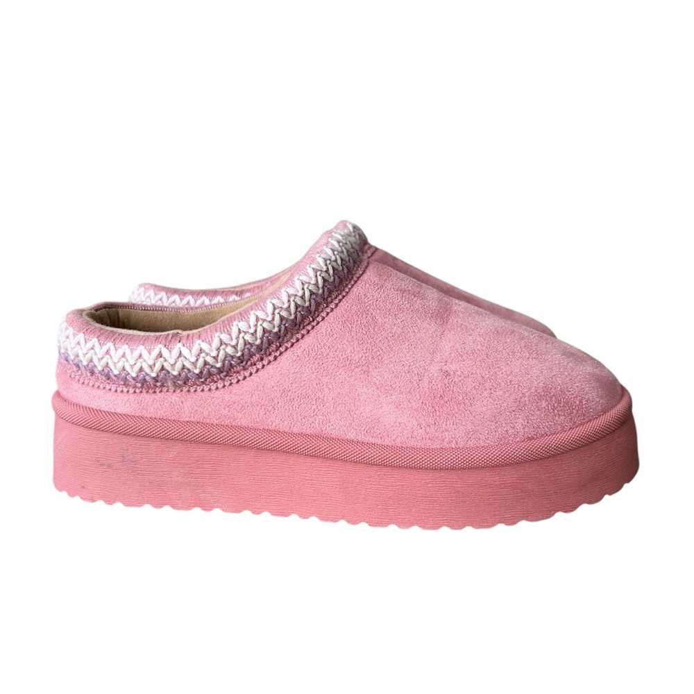 Unionbay Jade Like New Faux Suede and Fur lined Clogs size 7